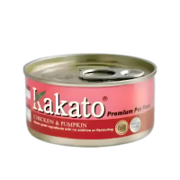 Kakato Pet Food Premium Chicken & Pumpkin 170g x12