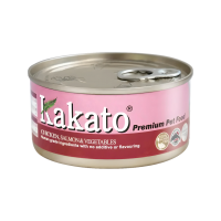 Kakato Pet Food Premium Chicken Salmon & Vegetables 170g x12