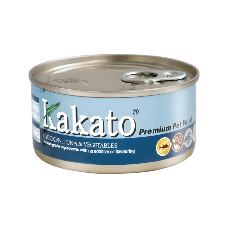 Kakato Pet Food Premium Chicken Tuna & Vegetables 170g