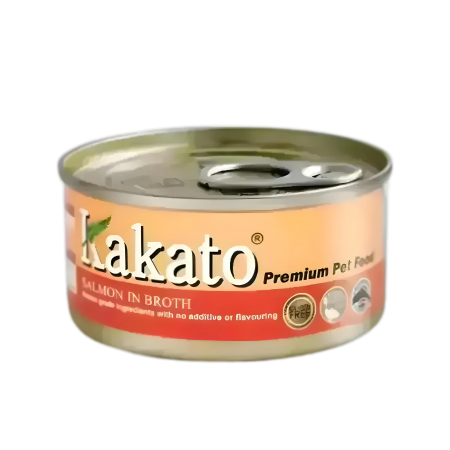 Kakato Pet Food Premium Salmon in Broth 170g