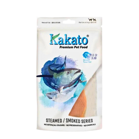 Kakato Pet Treat Smoked Tuna Fillet 66g x2