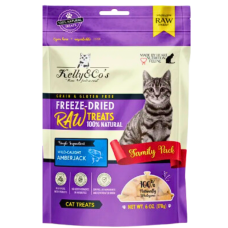 Kelly & Co's Cat Family Pack Freeze-Dried Amberjack 170g
