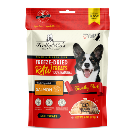 Kelly & Co's Dog Family Pack Freeze-Dried Salmon 170g
