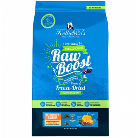Kelly & Co's Dog Food Raw Boost Kibbles Salmon 2.72kg