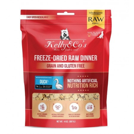 Kelly & Co's Dog Raw Dinner Duck 397g