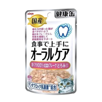 Aixia Kenko Pouch Oral Care Tuna w/ Sauce 40g Aixia Kenko Pouch Oral Care Tuna w/ Sauce 40g