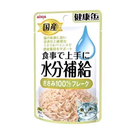 Aixia Cat Pouch Kenko Chicken Fillet Flakes 40g