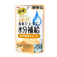 Aixia Kenko Pouch Water Supplement Tuna Mousse 40g Aixia Kenko Pouch Water Supplement Tuna Mousse 40g
