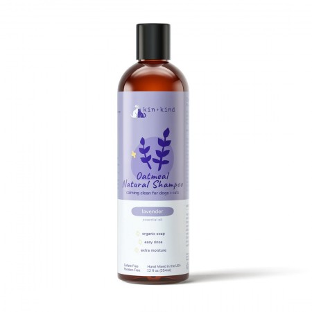 Kin+Kind Pet Natural Shampoo Oatmeal (Lavender) 354ml