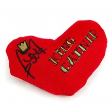 King Catnip Cat Toys Heart Cat Nip 