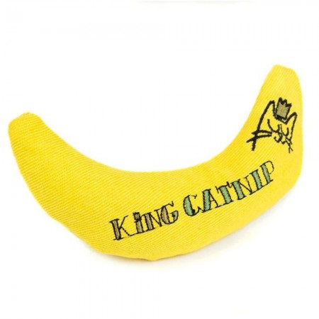 King Catnip Cat Toy Banana Cat Nip