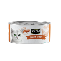 Kit Cat Deboned Chicken & Beef 80g Carton (24 Cans)