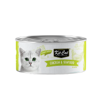 Kit Cat Deboned Chicken & Seafood 80g Carton (24 Cans)