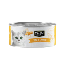 Kit Cat Deboned Tuna & Chicken 80g Carton (24 Cans)