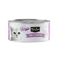 Kit Cat Deboned Tuna & Crab 80g Carton (24 Cans)