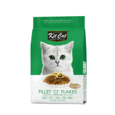 Kit Cat Premium Dry Food Fillet 'O' Flakes 1.2kg