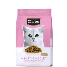 Kit Cat Premium Dry Food Mini Fish Medley 5kg