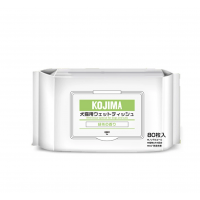Kojima Pet Wet Wipes Green Tea (80 sheets) 3 packs