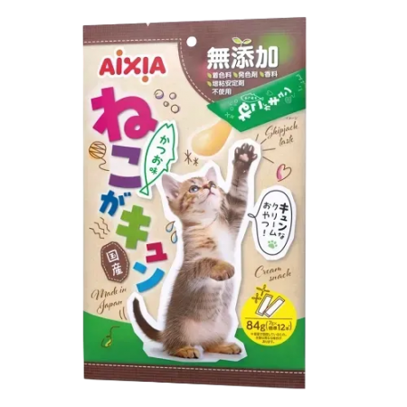 Aixia Treats Kyun Sticks Skipjack Tuna 84g (3 packs)