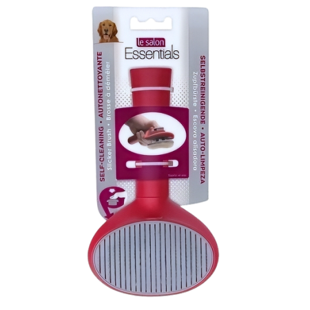 Le Salon Dog Self-Cleaning Brush Slicker Large