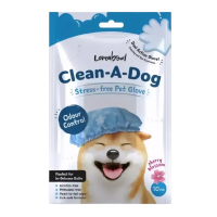 Loveabowl Clean-A-Dog Glove Cherry Blossom 10pcs Loveabowl Clean-A-Dog Glove Cherry Blossom 10pcs