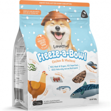 Loveabowl Dog Food Freeze-A-Bowl Chicken & Mackerel 425g