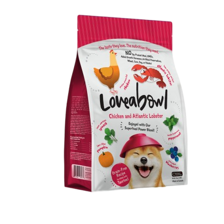 Loveabowl Grain-Free Chicken and Atlantic Lobster Dog Dry Food 10kg