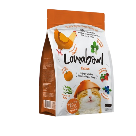 Loveabowl Grain Free Chicken Cat Dry Food 1kg