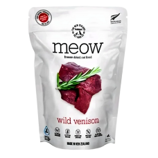 Meow Cat Dry Food Freeze Dried Raw Wild Venison 280g