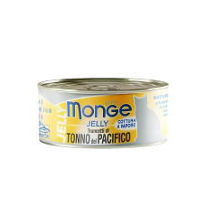 Monge Cat Canned Food Jelly Yellowfin Tuna 80g