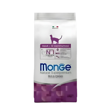 Monge Cat Dry Food Super Premium Adult 1.5kg