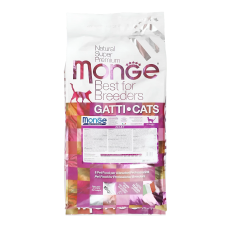 Monge Cat Dry Food Super Premium Adult 10kg