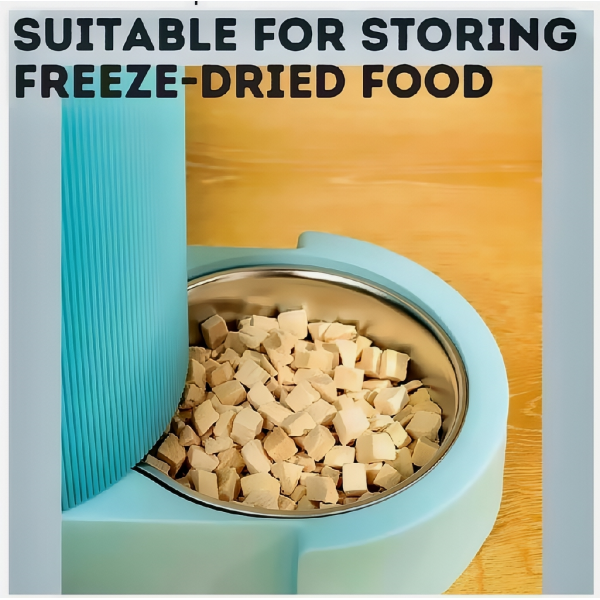 MPETS Food & Water Dispenser Blue