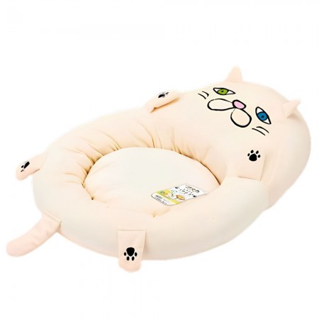 Marukan Cat Bed Lying Kitty Designer Cushion