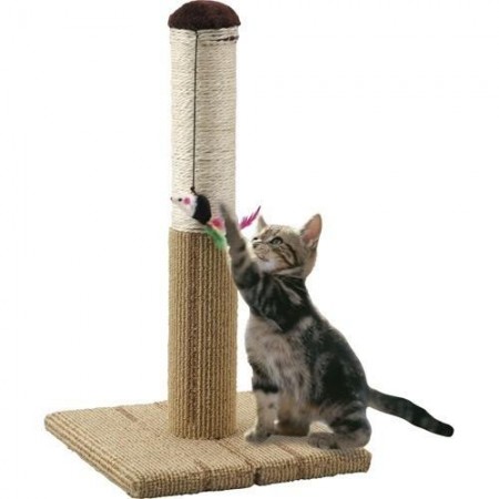 Marukan Cat Scratching Tower Foldable Post S