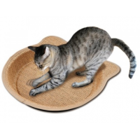 Marukan Cat Scratching Tray Nail Sharpener Hemp 