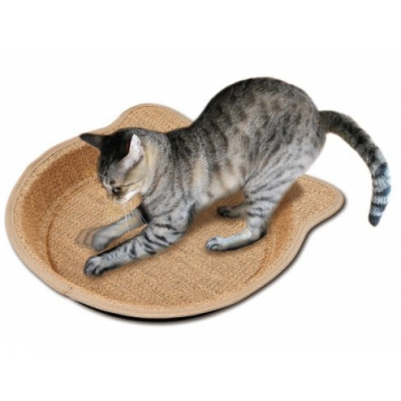 Marukan Cat Scratching Tray Nail Sharpener Hemp