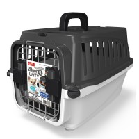 Marukan Pets Carrier with 2-Doors Small Black