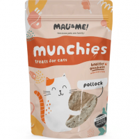Mau & Me Cat Treat Munchies Pollock 60g  (2 Packs)