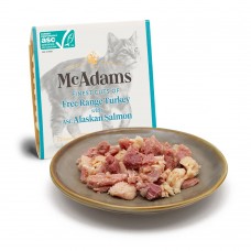 McAdams Cat Food Free Range Turkey & Salmon 100g