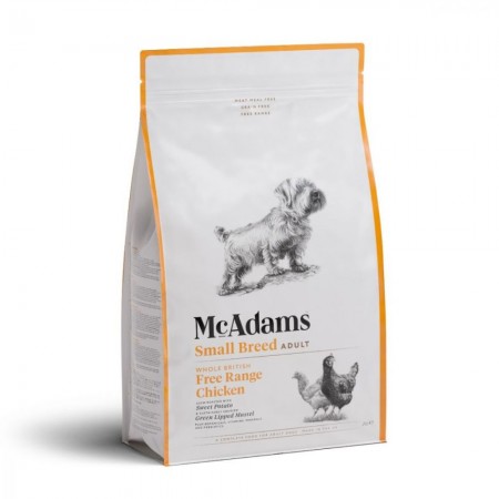 McAdams Dog Food Free Range Chicken Small Breed 5kg