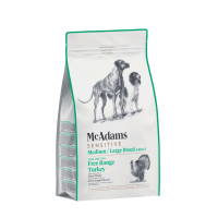 McAdams Dog Food Free Range Sensitive Turkey Medium & Large Breed  2kg