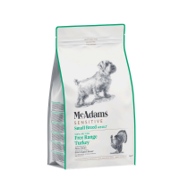 McAdams Dog Food Free Range Sensitive Turkey Small Breed 2kg