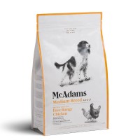 McAdams Dog Free Range Chicken Medium Breed Dry Food 2kg