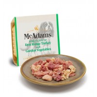 McAdams Dog food Free Range Turkey with Garden Vegetables 150g (6 Packs)
