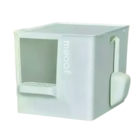 Meoof Cat Litter Box Great House Green