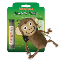 Meowijuana Cat Toy  Jump 'n' Jamb Hanging Monkey