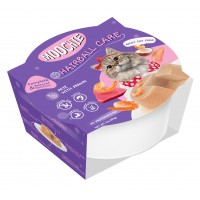 Moochie Cat Cup Hairball Care Prawn Pate 85g x12