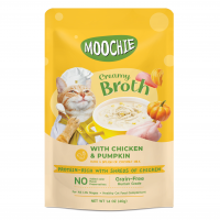 Moochie Cat Pouch Creamy Broth Chicken & Pumpkin 40g x16