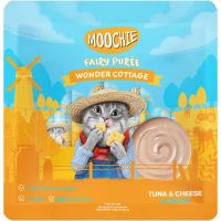 Moochie Cat Pouch Fairy Puree Tuna & Cheese 375gx2